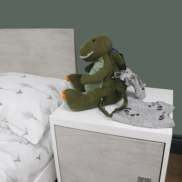 Plush Backpack - Dinosaur